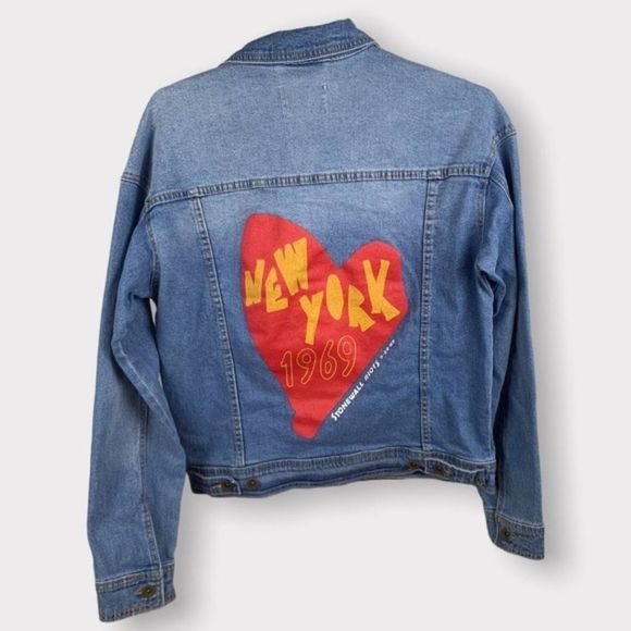 Target Jackets & Blazers - 5/$25  Pride Denim Jacket Small NWT